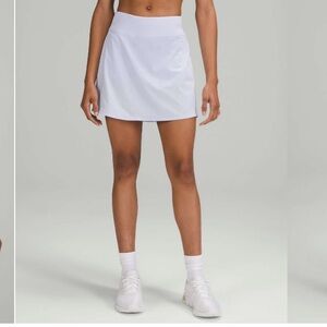 Lululemon Pace Rival mid-rise skirt skort extra long sz 12